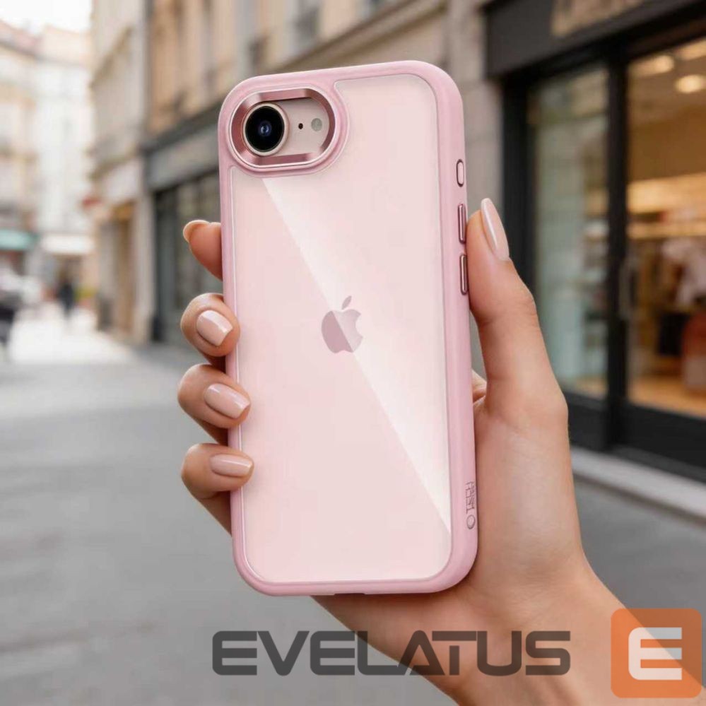 Kitos prekės Tech-Protect Tech-Protect Magmat Case for iPhone 16e / 17e - Transparent Pink