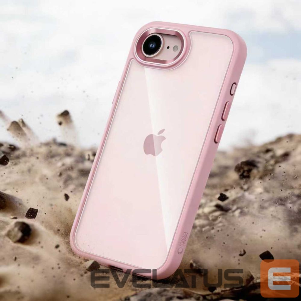 Kitos prekės Tech-Protect Tech-Protect Magmat Case for iPhone 16e / 17e - Transparent Pink