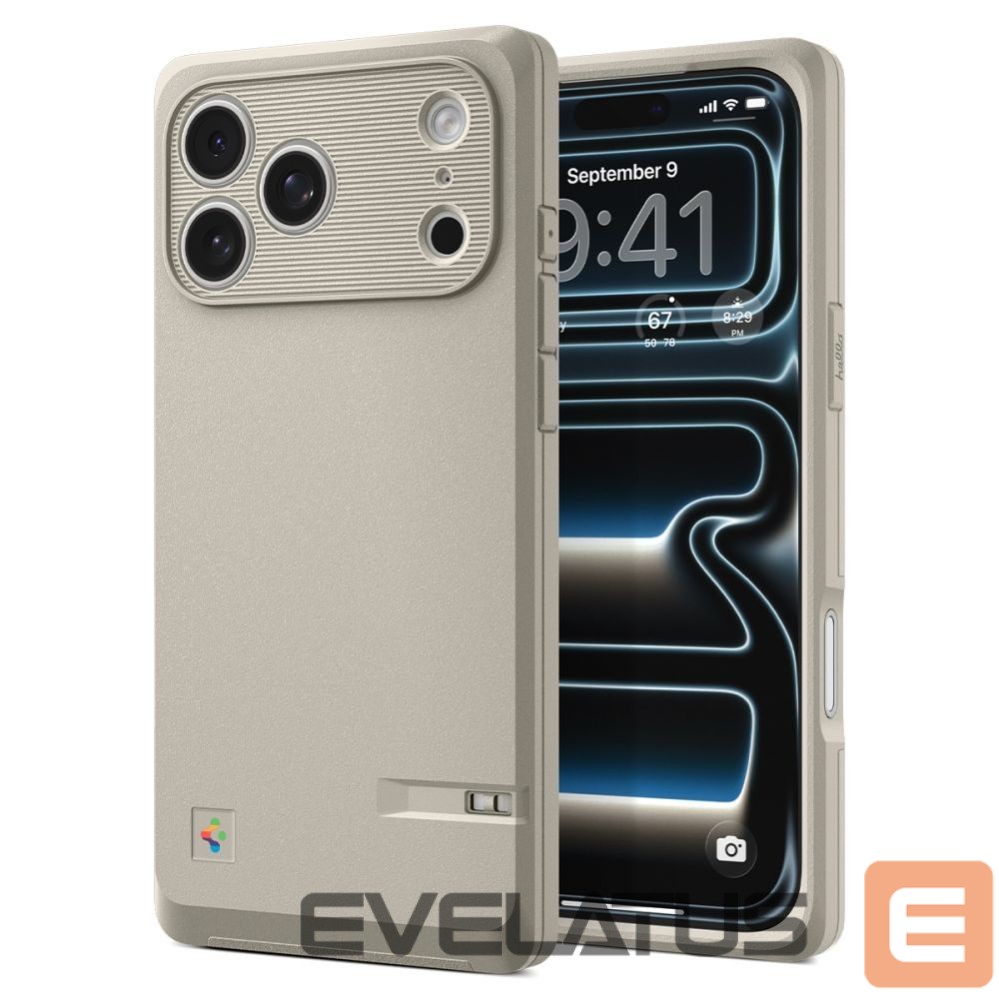 Kitos prekės Spigen Spigen Classic LS MagSafe Case for iPhone 17 Pro - Beige