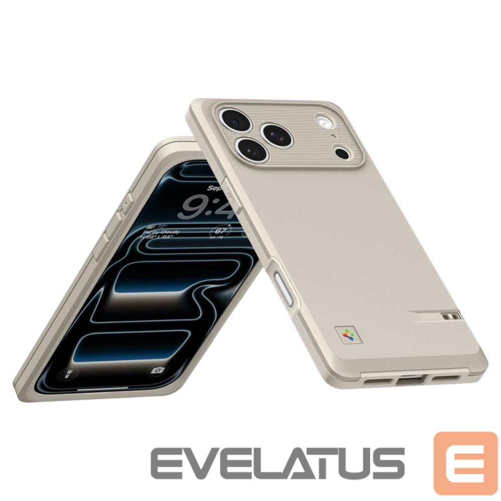 Kitos prekės Spigen Spigen Classic LS MagSafe Case for iPhone 17 Pro - Beige