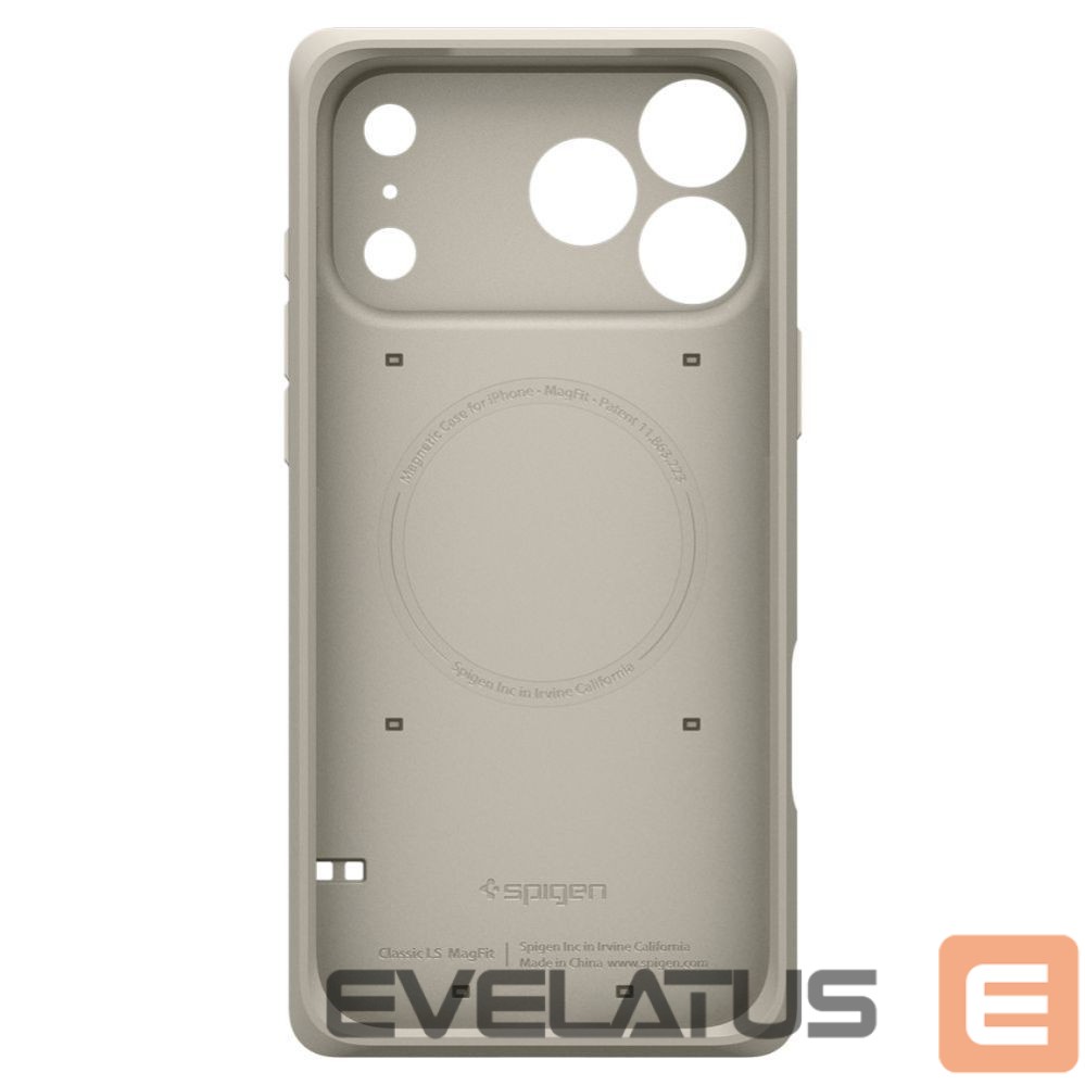 Kitos prekės Spigen Spigen Classic LS MagSafe Case for iPhone 17 Pro - Beige