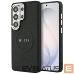 Kitos prekės Guess  Guess Saffiano Peony Embossed Ring MagSafe Case for Samsung Galaxy S26 Ultra - Black 