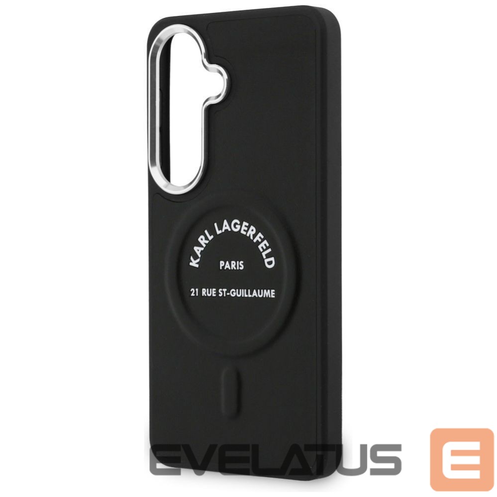 Kitos prekės Karl Lagerfeld Karl Lagerfeld Embossed Ring RSG Logo MagSafe Case for Samsung Galaxy S26+ - Black