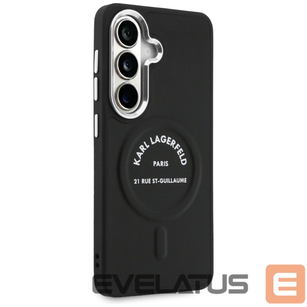 Kitos prekės Karl Lagerfeld Karl Lagerfeld Embossed Ring RSG Logo MagSafe Case for Samsung Galaxy S26+ - Black