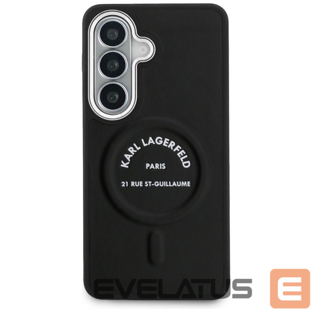 Kitos prekės Karl Lagerfeld Karl Lagerfeld Embossed Ring RSG Logo MagSafe Case for Samsung Galaxy S26+ - Black