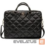 Kitas telefono priedas Guess  Guess 4G Quilted bag for a 16" laptop - black 