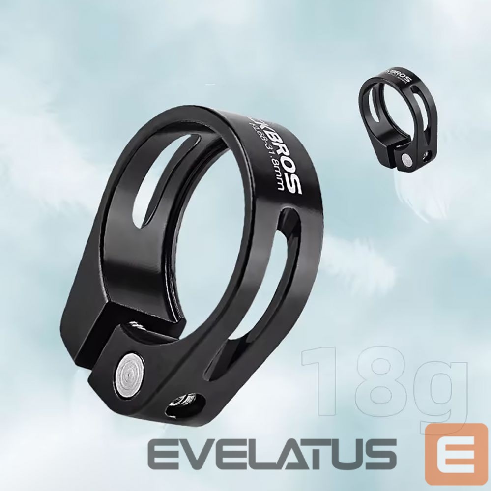 Kitas produktas Rockbros Rockbros 41210091001 bicycle seat clamp - black