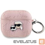 Kitas telefono priedas Karl Lagerfeld  Karl Lagerfeld Monogram Karl & Choupette Head case for AirPods 3 - pink 