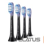 Dantų šepetėlis Philips  HX9054/88 Sonicare Premium Gum Care Replacement brush heads, 4 pcs, Black | 