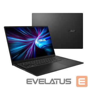 Nešiojamas kompiuteris Asus  V16 | V3607VP-RP020W | Matte Black | 16 " | WUXGA | 1920 x 1200 pixels | Anti-glare | Intel Core 7 | 240H | 16 GB | DDR5 | Hard drive capacity M.2 NVMe PCIe 4.0 SSD GB | Hybrid hard drive (H-HDD) capacity 1000 GB | NVIDIA GeForce RTX 5070 | GDDR7 | 8 GB | Windows 11 Home | 802.11ax | Bluetooth version 5.3 | Keyboard language English | Keyboard backlit | Warranty 24 month(s) | Battery warranty 12 month(s) 