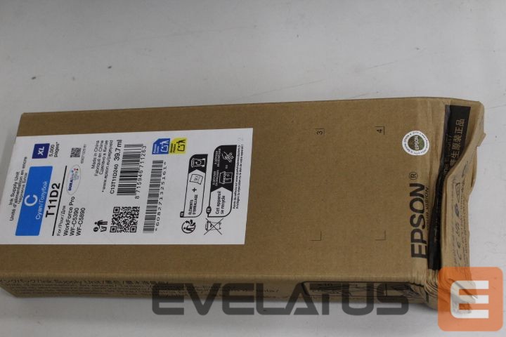 Eksploatacinės medžiagos spausdintuvams EPSON SALE OUT. Singlepack Ink Cartridge XL Cyan | SALE OUT. C13T11D240 | Ink cartrige | Cyan | DAMAGED PACKAGING