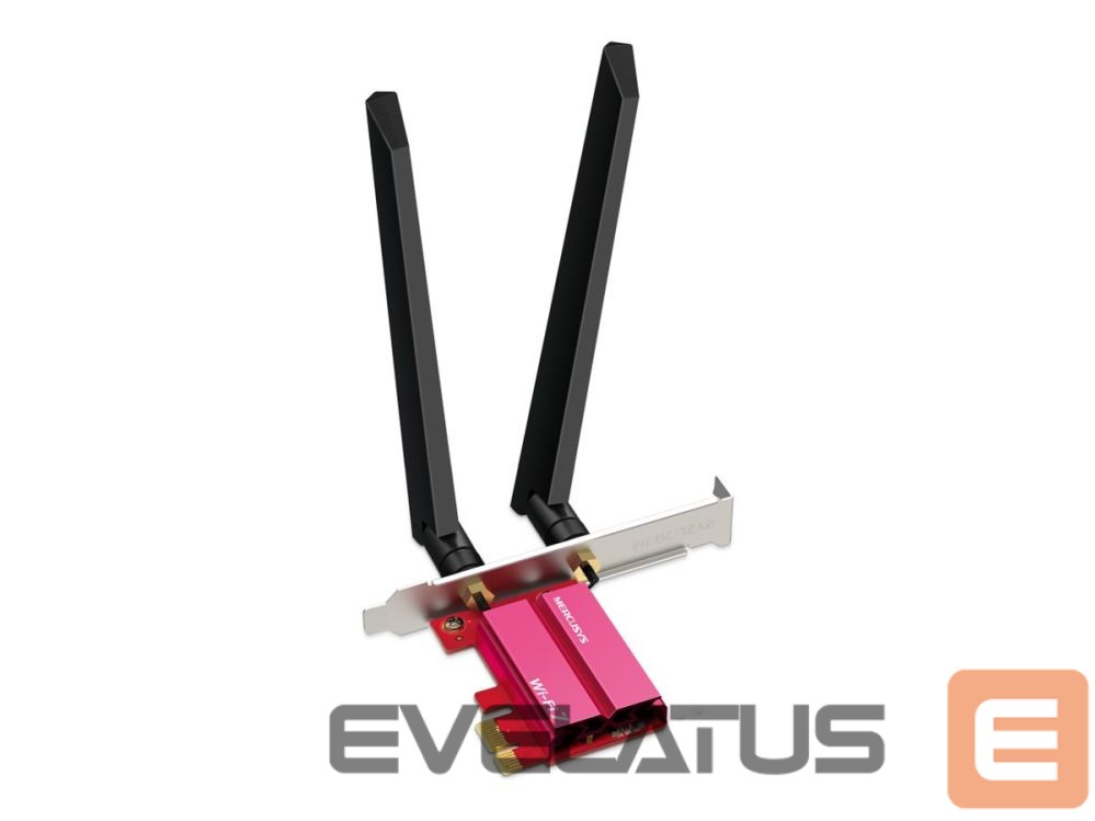 Adapteris MERCUSYS MA47BE BE9300 WiFi 7 Bluetooth 5.4 PCIe Adapter |