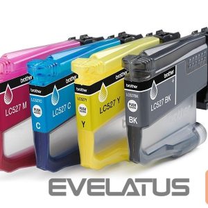 Eksploatacinės medžiagos spausdintuvams Brother  LC527VAL Inkjet Cartridge Value Pack C/M/Y/K | 