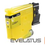 Eksploatacinės medžiagos spausdintuvams Brother  LC528Y Yellow High Yield Inkjet Cartridge | 
