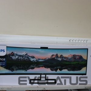 Monitoriai Philips  SALE OUT.  499P9H/00 48,8" (124 cm) VA/32:9, 5120 x 1440, 450 cd/m2/ HDMI, USB/ Black, DAMAGED PACKAGING | SuperWide curved LCD display | 499P9H/00 | 48.8 " | VA | Dual QHD | 32:9 | 70 Hz | 5 ms | 5120 x 1440 pixels | 450 cd/m² | Headphone out | HDMI ports quantity 2 | Black | DAMAGED PACKAGING 