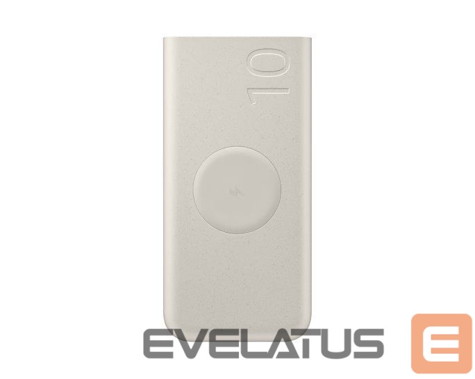 Išorinė baterija Samsung EB-U2510XUE Samsung Wireless Powerbank 2x USB-C 25W 10000mAh Beige
