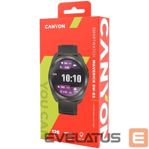 Išmanusis laikrodis Canyon  CANYON smart watch Maveric SW-83 GPS Black 