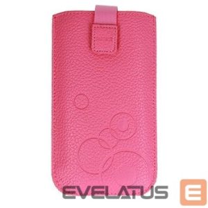 Universali kišenė telefono korpusui iLike Universal Leather Pocket Case XL Rose