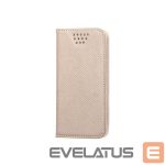 Universalus knygutės dėklas iLike Universal Universal Magnet 5,5-5,7 Case Gold