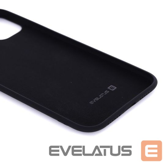 Nugarėlės dėklai Evelatus Apple iPhone 11 Pro Nano Silicone Case Soft Touch TPU Black