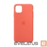 Nugarėlės dėklai Apple  iPhone 11 Pro Max Silicone Case MX022ZM/A Orange