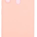 Nugarėlės dėklai Evelatus Samsung A20e Soft Touch Silicone Case with Strap Pink