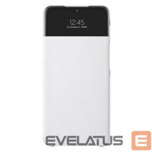 Knygos tipo dėklas dėklai Samsung - Galaxy A72 Smart S View Wallet Cover White