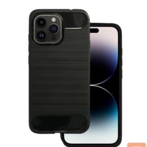 Nugarėlės dėklai iLike - IPHONE 14 PRO BACK CASE CARBON Black