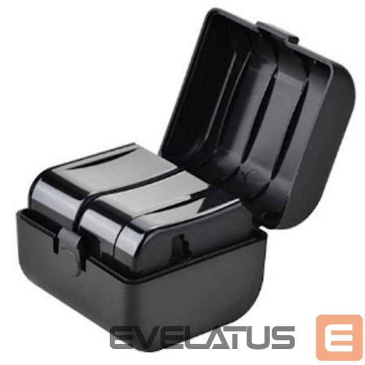 Adapteriai iLike CP TR1 Network 3in1 Multi-Adapter UK 3-Pin - Euro 2pin - US (USA) - Asia + Storage Case Black