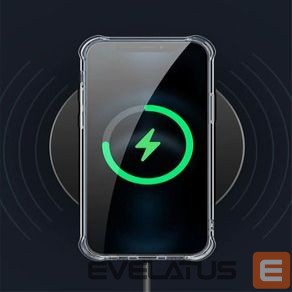 Nugarėlės dėklai Tel Protect Apple iPhone 12 Pro Max MagSilicone Case Transparent