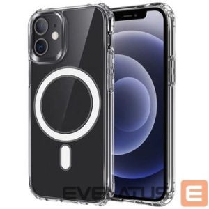 Nugarėlės dėklai iLike Apple iPhone 13 MagSilicone Case Transparent