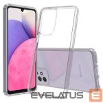 Nugarėlės dėklai Evelatus Samsung Galaxy A33 5G Clear Silicone Case 1.5mm TPU Transparent