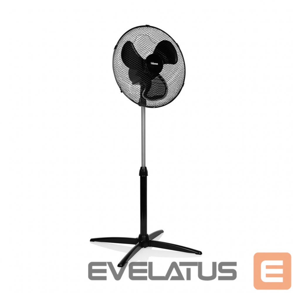 Ventiliatorius Tristar Stand fan VE-5756 Diameter 40 cm, Black, Number of speeds 3, 45 W, Oscillation