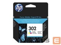 Eksploatacinės medžiagos spausdintuvams HP  HP 302 Tri-color ink 165 pages 