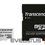 Atminties kortelės Transcend  microSDXC 32 GB Class 10 + SD Adapter 