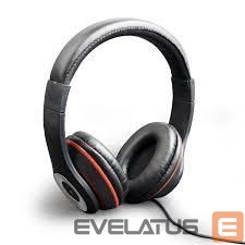 Laidinės ausinės Gembird  HEADSET LOS ANGELES BLACK/MHS-LAX-B 
