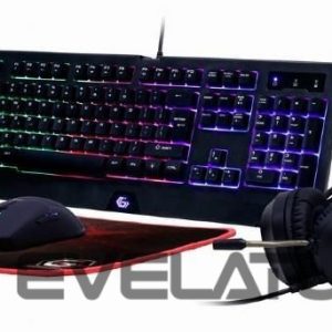 Kompiuterio klaviatūra Gembird  KEYBOARD USB GAMING KIT ENG/PHANTOM GGS-UMGL4-01 