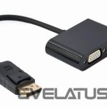 Moduliai ir siųstuvai Gembird  I/O ADAPTER DISPLAYP. TO HDMI/VGA A-DPM-HDMIFVGAF-01 