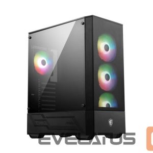 Kompiuterio dėžė MSI  Case||MAG FORGE 112R|MidiTower|Not included|ATX|MicroATX|MiniITX|Colour Black|MAGFORGE112R 