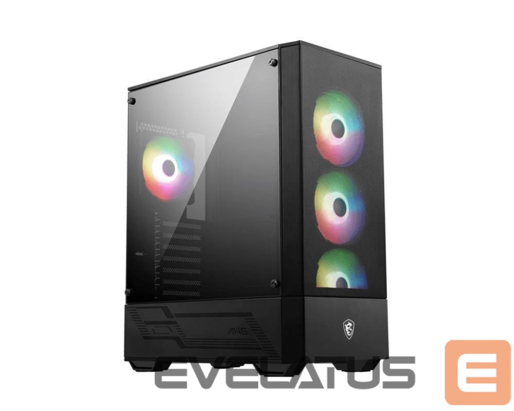 Kompiuterio dėžė MSI Case||MAG FORGE 112R|MidiTower|Not included|ATX|MicroATX|MiniITX|Colour Black|MAGFORGE112R