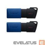 USB atmintinė Kingston  MEMORY DRIVE FLASH USB3.2/64GB 2PK DTXM/64GB-2P 