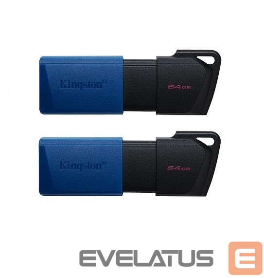 USB atmintinė Kingston MEMORY DRIVE FLASH USB3.2/64GB 2PK DTXM/64GB-2P