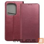 Knygos tipo dėklas dėklai iLike - 13T Smart Magnetic book case Burgundy