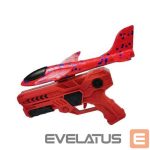 žaislai Kiddyz  Styrofoam Airplane Gun Launcher with Glider Plane Durable Lightweight Toy 