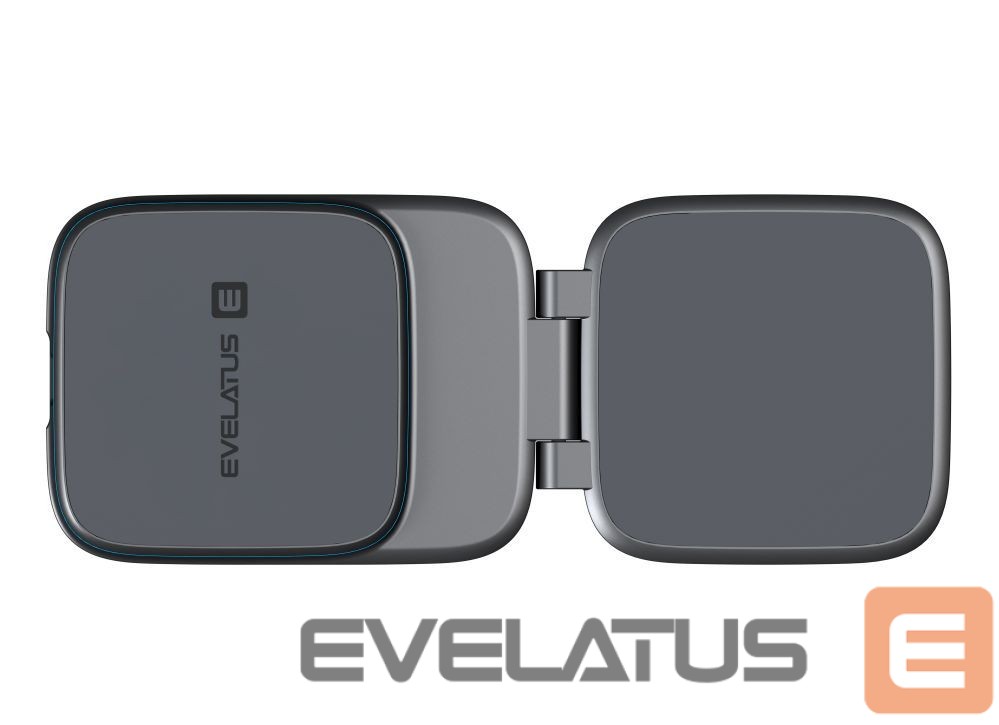 Universalus laikiklis (Popsocket) Evelatus MagSafe Qi wireless charging magnet mount (for Car Screen/dashboard, laptop, tablet, monitor) Black