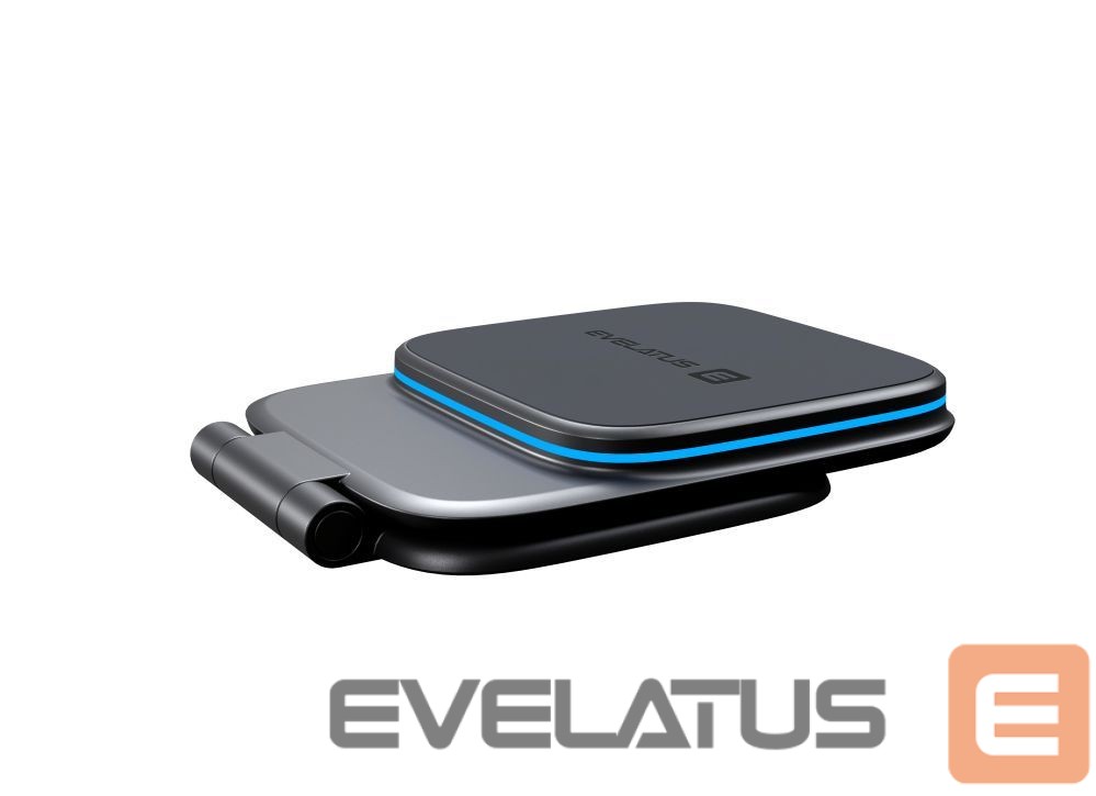 Universalus laikiklis (Popsocket) Evelatus MagSafe Qi wireless charging magnet mount (for Car Screen/dashboard, laptop, tablet, monitor) Black