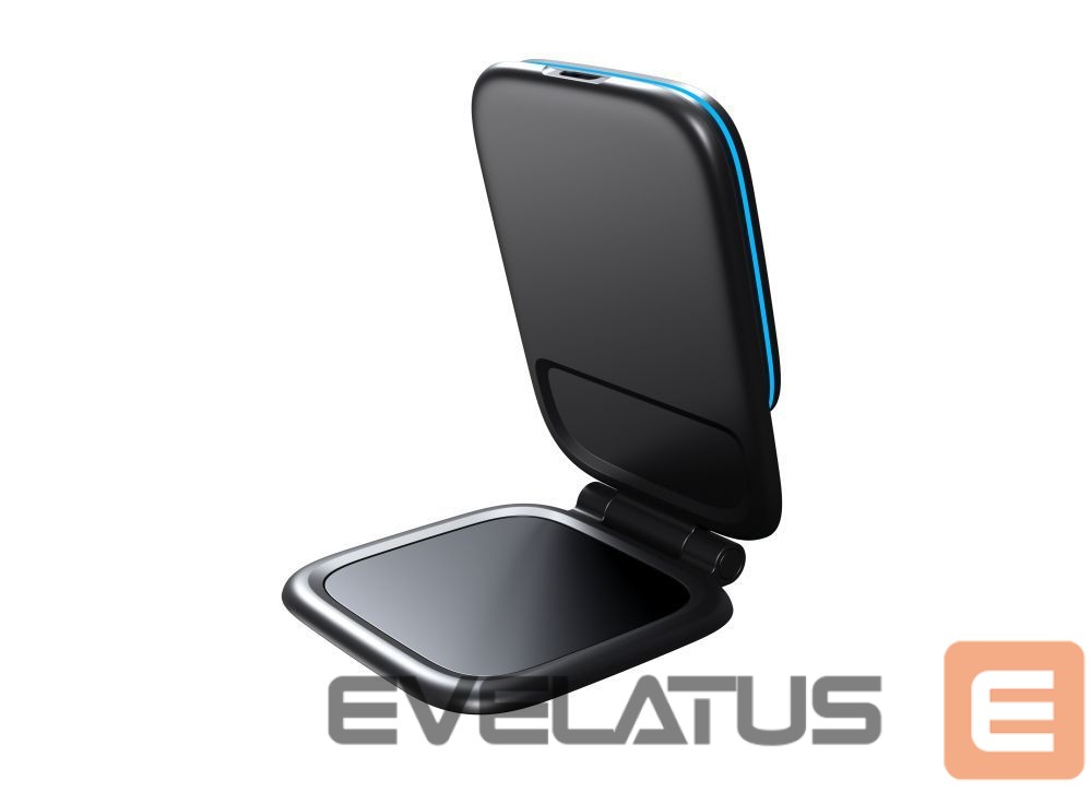 Universalus laikiklis (Popsocket) Evelatus MagSafe Qi wireless charging magnet mount (for Car Screen/dashboard, laptop, tablet, monitor) Black