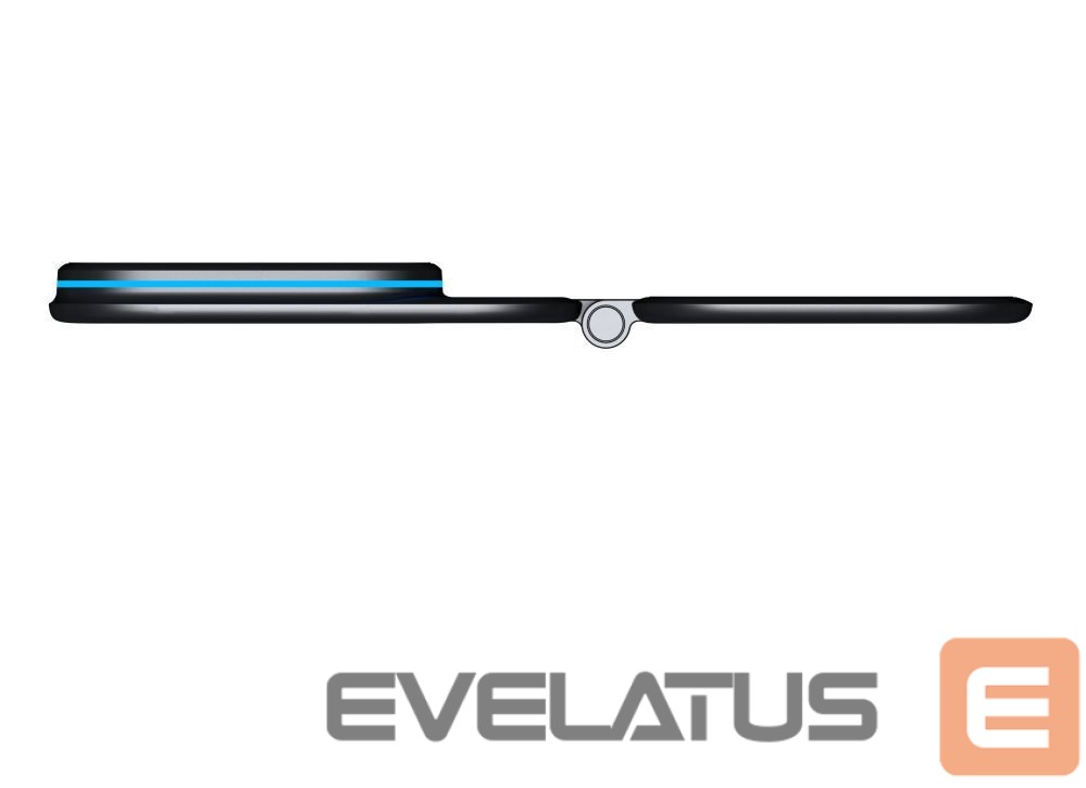 Universalus laikiklis (Popsocket) Evelatus MagSafe Qi wireless charging magnet mount (for Car Screen/dashboard, laptop, tablet, monitor) Black
