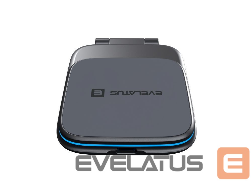 Universalus laikiklis (Popsocket) Evelatus MagSafe Qi wireless charging magnet mount (for Car Screen/dashboard, laptop, tablet, monitor) Black