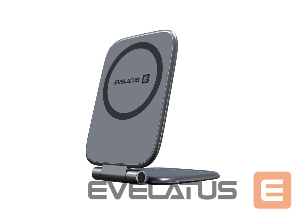 Universalus laikiklis (Popsocket) Evelatus MagSafe NON-Qi magnet mount (for Car Screen/dashboard, laptop, tablet, monitor) Black